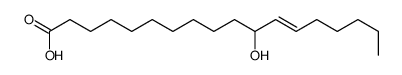 11-hydroxyoctadec-12-enoic acid Structure