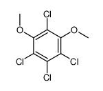 1,2,3,5-tetrachloro-4,6-dimethoxybenzene Structure