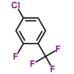 4-Chloro-2-fluoro-1-(trifluoromethyl)benzene structure