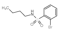 2-Bromo-N-butylbenzenesulfonamide Structure