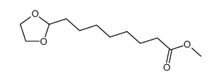 8-[1,3]dioxolan-2-yl-octanoic acid methyl ester结构式