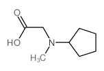 (环戊基-甲基-氨基)-乙酸结构式