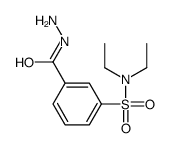 N,N-二乙基-3-肼基羰基-苯磺酰胺结构式