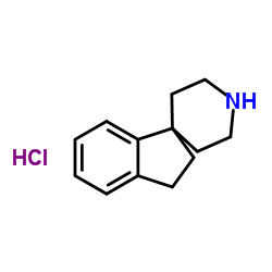 2,3-DIHYDROSPIRO[INDENE-1,4'-PIPERIDINE] HYDROCHLORIDE Structure