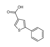 5-phenylthiophene-3-carboxylic acid Structure
