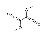 2,3-dimethoxy-1,3-butadiene-1,4-dione结构式