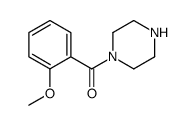 (2-甲氧基苯基)(哌嗪-1-基)甲酮结构式