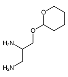 3-(oxan-2-yloxy)propane-1,2-diamine结构式