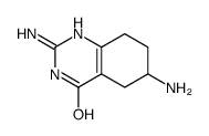2,6-diamino-5,6,7,8-tetrahydro-1H-quinazolin-4-one Structure