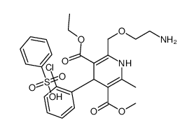 d-Amlodipine structure