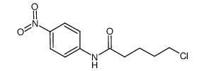 5-chloro-N-(4-nitrophenyl)pentanamide Structure