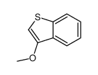 3-methoxy-1-benzothiophene Structure