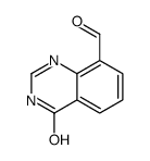 3,4-二氢-4-氧代-8-喹唑啉羧醛结构式