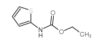 2-噻吩基氨基甲酸乙酯结构式
