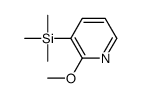 (2-methoxypyridin-3-yl)-trimethylsilane structure