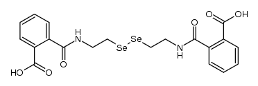 N,N'-(3,4-diselena-hexanediyl)-bis-phthalamic acid Structure