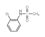 N-(2-溴苯基)甲磺酰胺结构式