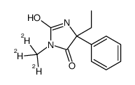 Mephenytoin-d3 Structure