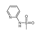 N-2-吡啶基甲磺酰胺结构式
