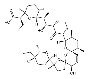 salinomycin acid Structure