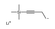 lithium,but-1-ynyl(trimethyl)silane Structure