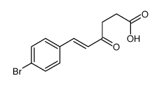6-(4-bromophenyl)-4-oxohex-5-enoic acid结构式