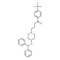 Ebastine-d5 structure