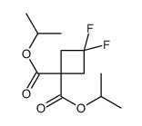 3,3-二氟环丁烷-1,1-二羧酸二异丙酯结构式
