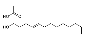 acetic acid,tridec-4-en-1-ol结构式