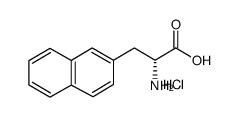 (R)-2-NAPHTHYLALANINEHYDROCHLORIDE structure