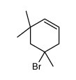 5-bromo-3,3,5-trimethylcyclohexene结构式