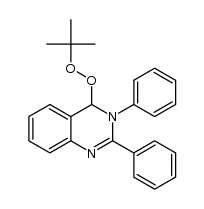 4-(tert-butylperoxy)-2,3-diphenyl-3,4-dihydroquinazoline Structure