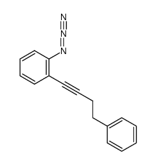 1-azido-2-(4-phenyl-but-1-ynyl)benzene Structure