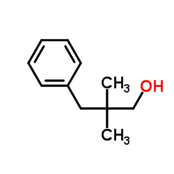 2,2-二甲基-3-苯丙醇结构式