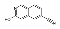 3-Hydroxy-6-isoquinolinecarbonitrile Structure