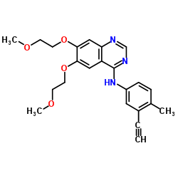 N-(3-Ethynyl-4-methylphenyl)-6,7-bis(2-methoxyethoxy)-4-quinazoli namine picture