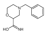 4-benzylmorpholine-2-carboxamide Structure