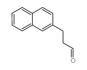 3-萘-2-基-丙醛结构式