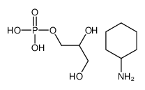 α-Glycerophosphoric Acid DicyclohexylamMonium Salt structure