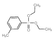 间甲苯磷酸二乙酯结构式