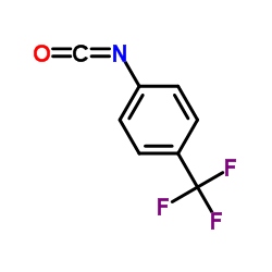 4-(三氟甲基)异氰酸苯酯结构式