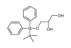 (2S)-3-[tert-butyl(diphenyl)silyl]oxypropane-1,2-diol Structure