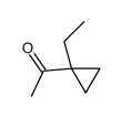 1-(1-ethylcyclopropyl)ethanone结构式