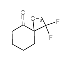 2-甲基-2-三氟甲基环己酮结构式