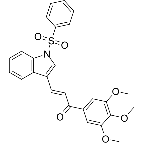 Tubulin inhibitor 23结构式