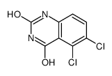 5,6-dichloro-1H-quinazoline-2,4-dione结构式