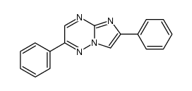 2,6-diphenyl-imidazo[1,2-b][1,2,4]triazine Structure