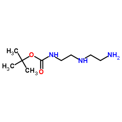 N1-Boc-2,2'-iminodiethylamine Structure
