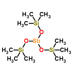 Tris(trimethylsilyl) antimonite structure