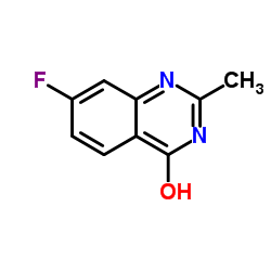 7-fluoro-2-methylquinazolin-4-ol Structure